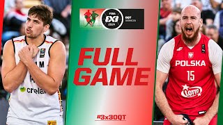 Belgium 🇧🇪 vs Poland 🇵🇱 | Men Full Game | FIBA #3x3OQT 2024