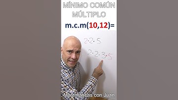 MÍNIMO COMÚN MÚLTIPLO. Nadie Conoce Éste Método😈