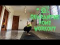 Quarantine Home Workout 🏋🏾‍♀️