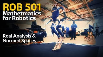 ROB 501: Real Analysis & Normed Spaces