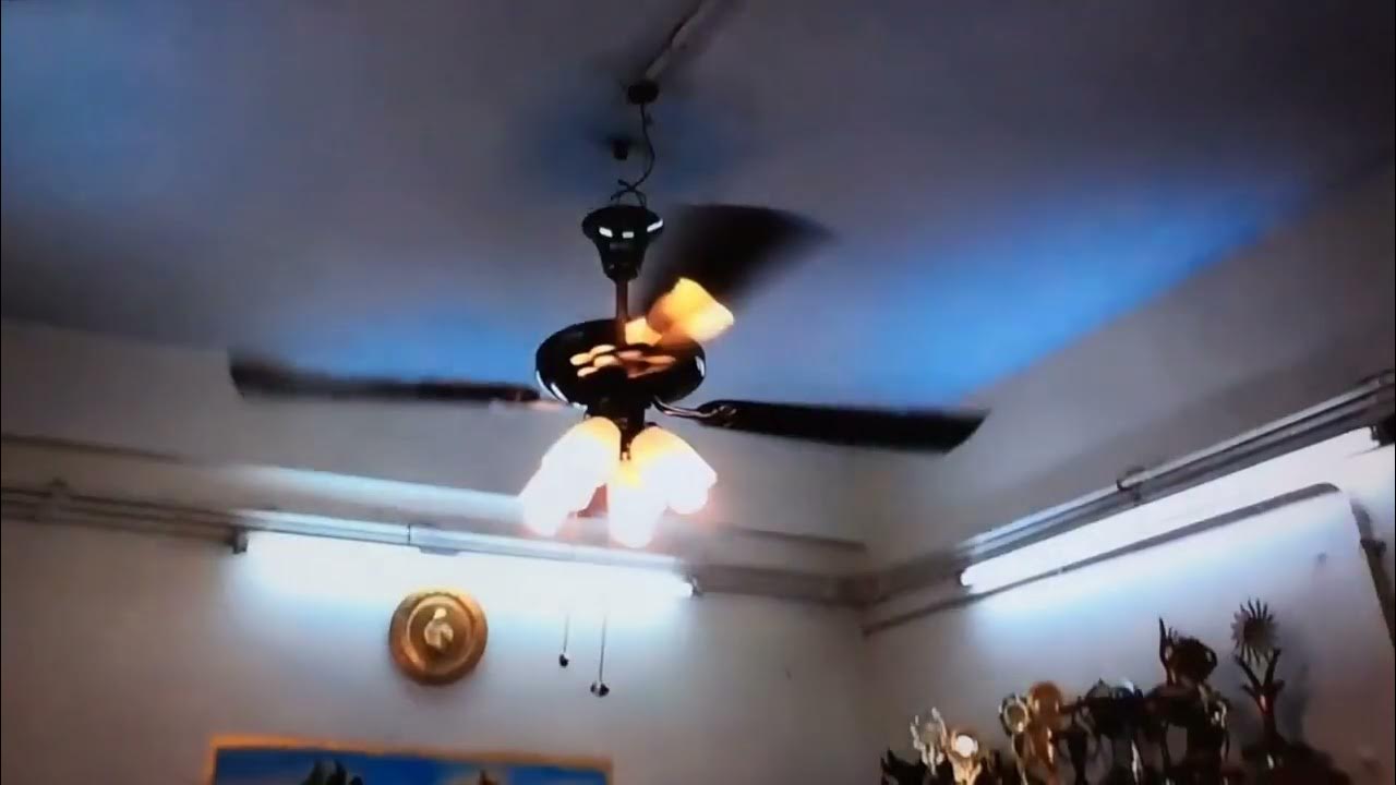 Ceiling fan falling down YouTube