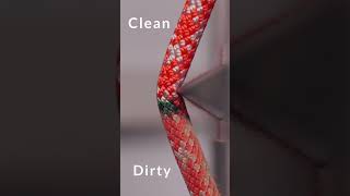 The surprising effect of dirt on your rope. Head over to @HardIsEasy for the full video.