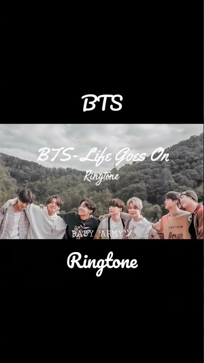 BTS - LIFE GOES ON // Ringtone// #btsshorts #ringtones #bangtan #armystatus