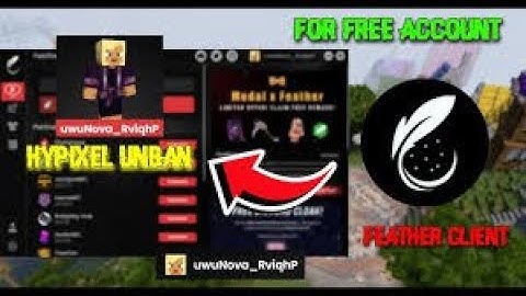 Free feather account #featherclient #crack #minecraft #minecraftshorts #senpaispider #lapatasmp