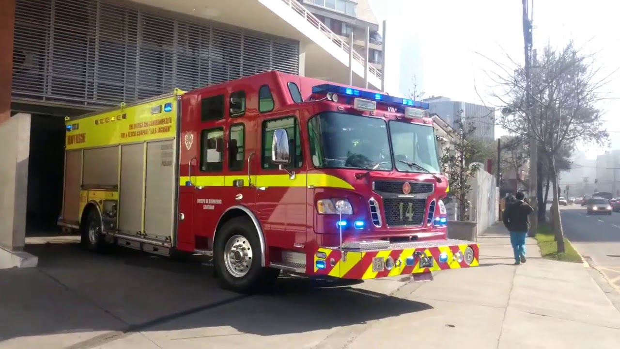 Bomberos Santiago CBS (compilación sector oriente)