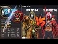 B2K VS LOREM | ONLY AWM LEGENDS ROOM | BEAST MATCH - تحدي ملوك القناصة بين بورن تو كيل و لورام