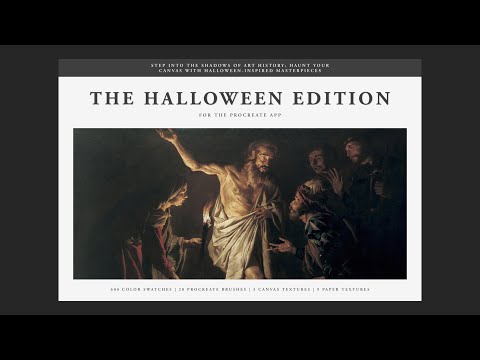 The Halloween (2024) Procreate Kit, a Brush Add-On by Digi Life (Thumbnail 8 of 9)