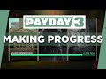 Payday 3 Update 7: Progress.