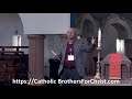 Terry barber was a featured speaker at the catholic brothers for christ mens conference