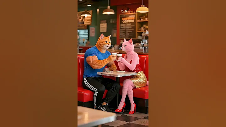 Cat Dance ❤️| Cute kitten #ai #cat #lovecats #cats#catvideos #funny #kittens #catlover 16042025B