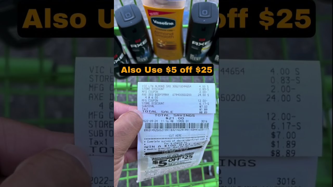 Axe On A Deal At Dollar General Coupon Haul