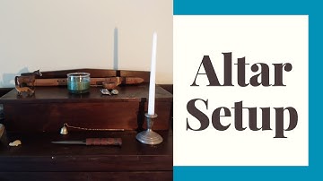 My Basic Pagan Altar Setup: Guide For Beginners