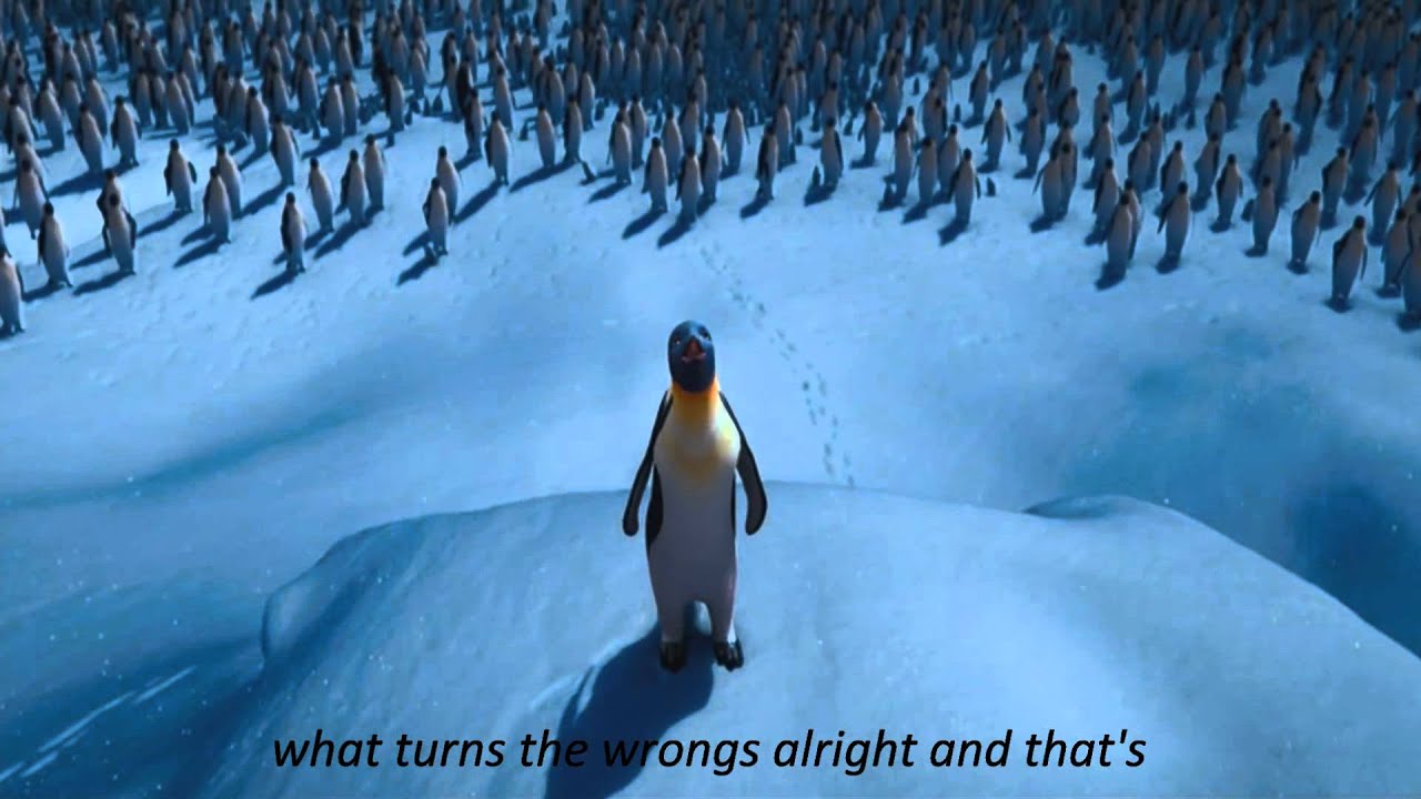 Happy Feet 2 Bridge Of Light in English and English lyrics!!! HD - YouTube