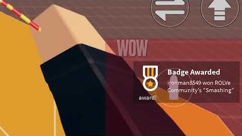 I accidentally got the smashing badge. (Roblox Arsenal)