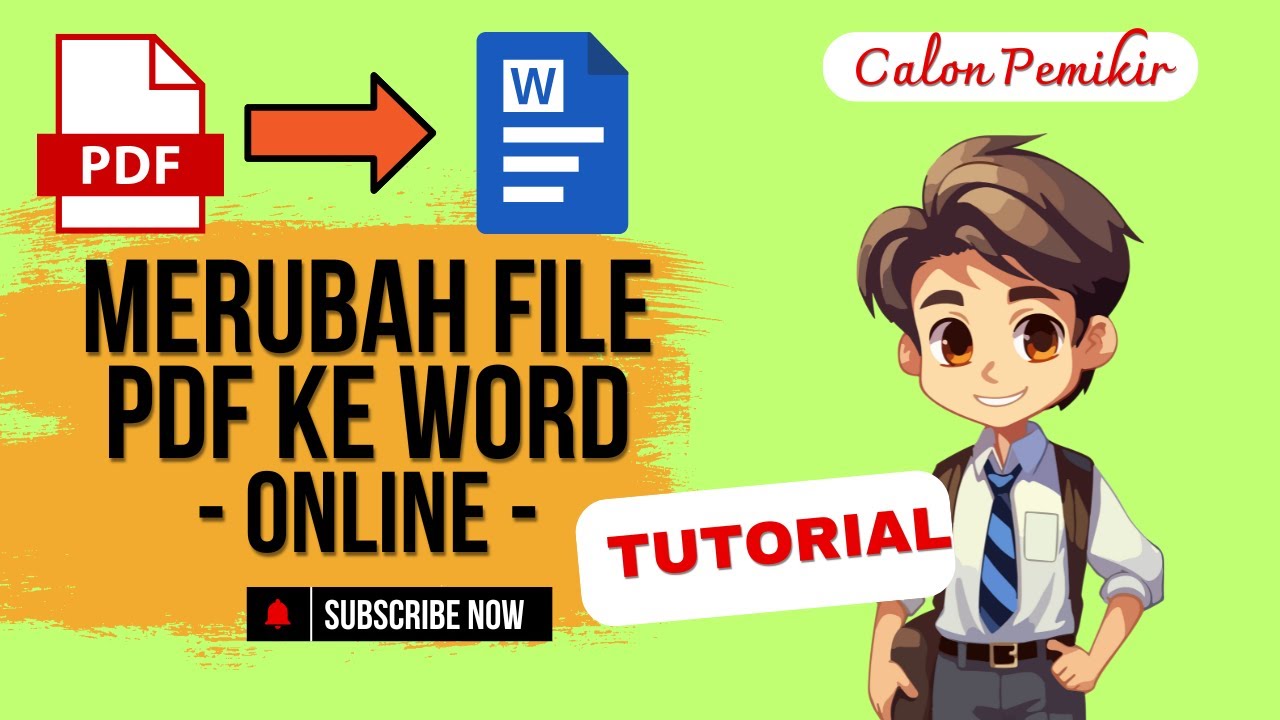 Mengkonversi Pdf Ke Word online YouTube Mengkonversi pdf ke word online youtube