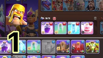 Clash of clans - Gameplay Walkthrough Part 1 -  new update (iOS, Android