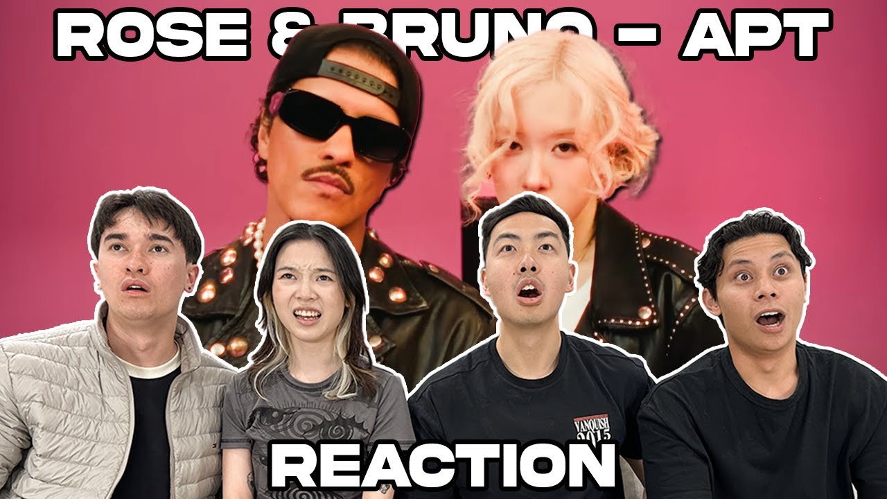 THIS IS TOO CATCHY! | ROSÉ & Bruno Mars - APT REACTION! THIS IS TOO CATCHY! | ROSÉ & Bruno Mars - APT REACTION!