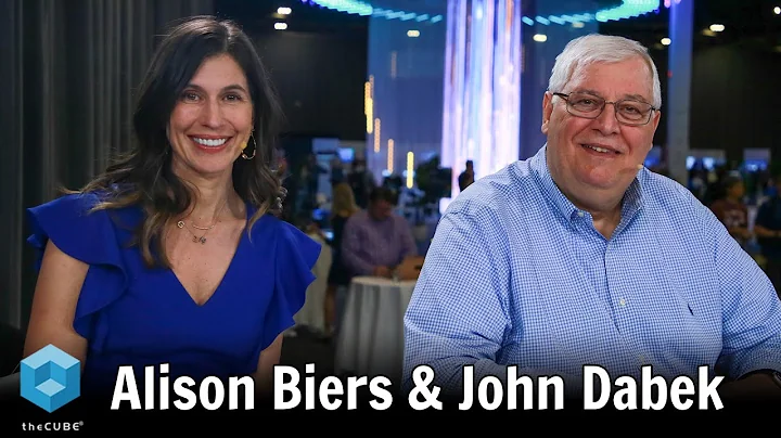 Alison Biers, Dell Technologies & John Dabek, Lowe...
