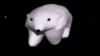 polar bear walking and dancing to funkytown for no reason