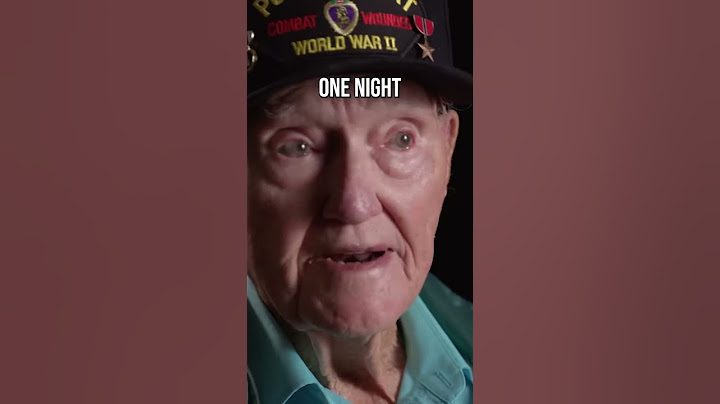 WWII Veteran on PTSD and Suicidal Thoughts