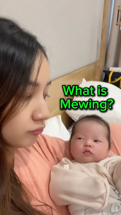 Sigma Baby asks what MEWING is 👶🏻😂