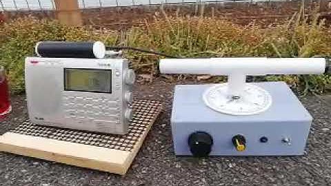 NDB Loop with Active Ferrite, Homemade