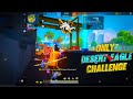 Only desert eagle challenge in cs rank  emote revenge free fire  ghazi gaming