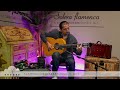 Geoff Rashe 2023 flamenco guitar for sale played by José Andrés Cortés