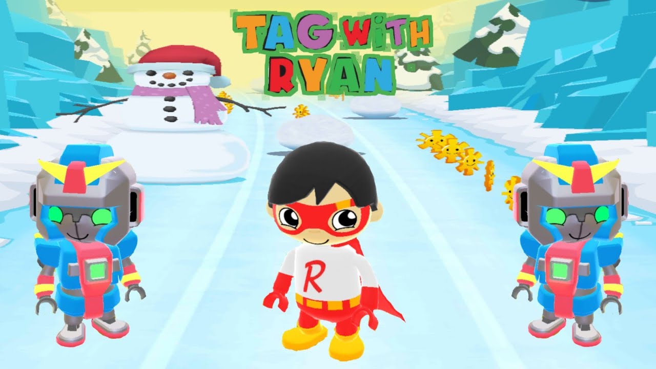 Tag with Ryan Mecha Robo Ryan 2 vs Red Titan Ryan Simple vs Reverse Gameplay!!