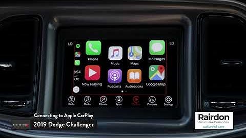 2019 Dodge Challenger RT | How to Connect to Apple CarPlay | Rairdon Automotive Group