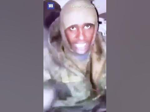 Somalia mercenary captured near Marinka after joining Russian troops two months ago to make money