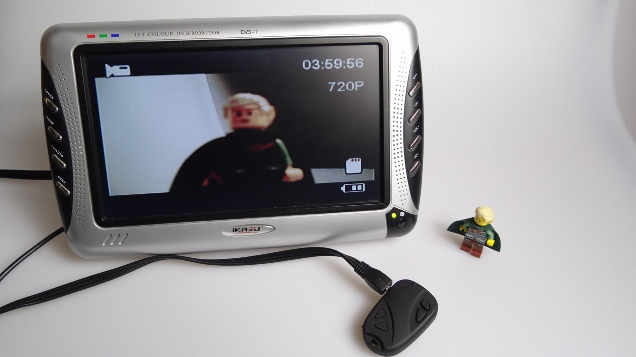 The 808 #18 720p Keyring Cam With AV-Out - A look at the 720p 808#18 Camera.