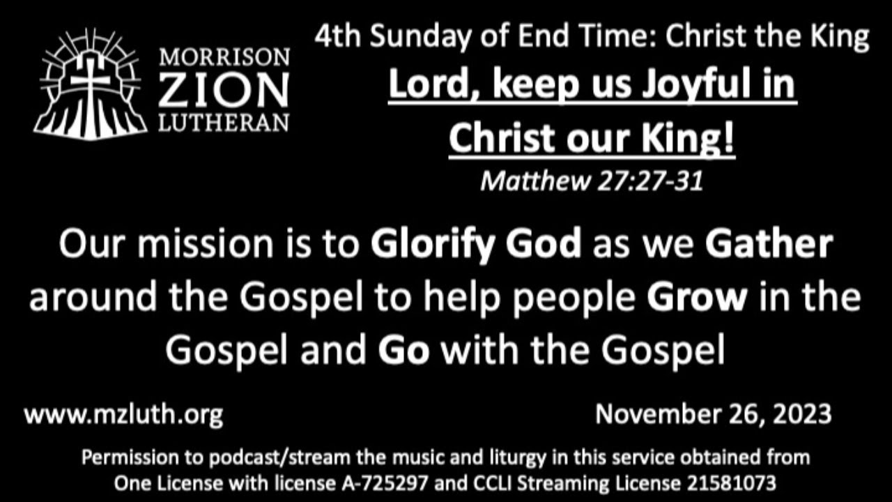 11 26 23 4th Sunday Of End Time Christ The King Matthew 27 27 31 11-26-23-4th-sunday-of-end-time-christ-the-king-matthew-27-27-31