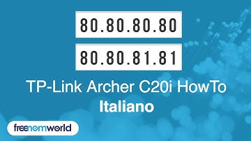 Freenom World TP-Link Archer C20i HowTo (Italiano)