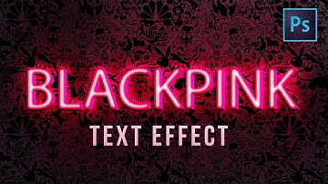 [ Photoshop Tutorials ] NEON 3D Text Effects Adobe Photoshop
