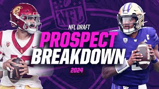 2024 NFL Draft Prospect Breakdown: Caleb Williams, Michael Penix Jr. \& more | CBS Sports