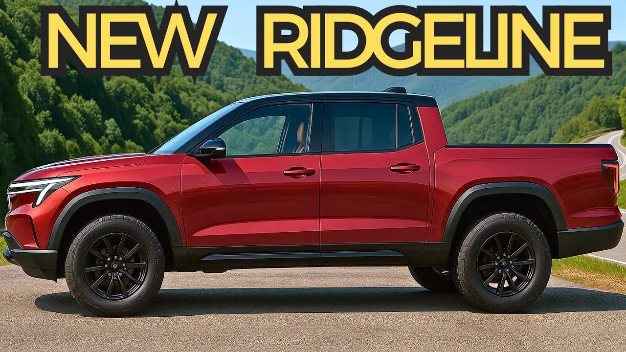 2026 Honda Ridgeline Official Reveal - New Design, New Tech, and