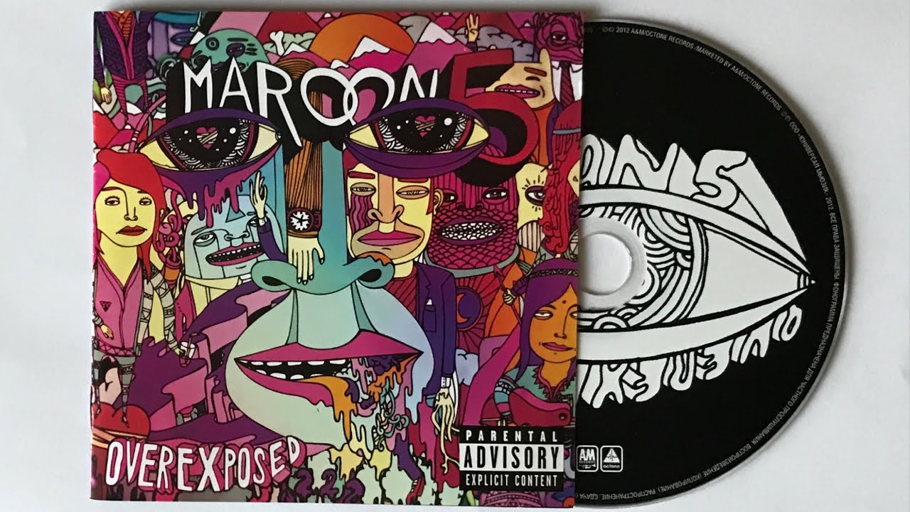Maroon 5 - Overexposed / Unboxing CD / One More Night / Payphone / Moves Like Jagger / Adam Levine