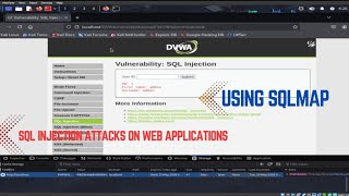 SQL Injection Attacks on Web Applications SQLMAP(Experiment:4)