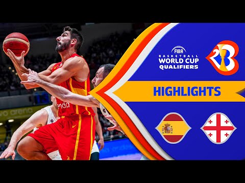 Spain - Georgia | Highlights - #FIBAWC 2023 Qualifiers