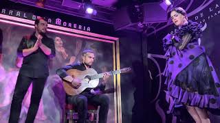 Flamenco en el Corral de la Moreria con Patricia Guerrero y Jose Fermin en guitarra