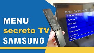 access SECRET MENU Samsung TV