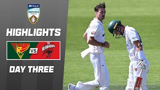 Tasmania v South Australia | Sheffield Shield 2023-24 | Day 3