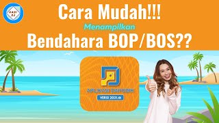 Cara menampilkan Bendahara BOP/BOS Dapodik 2022 Cara menampilkan Bendahara BOP/BOS Dapodik 2022