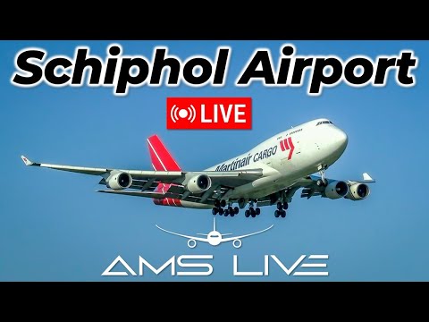 LIVE Schiphol Polderbaan 18R | 3x B747 incl. PH-MPS, A380, Orange Pride + MORE! | Sep 5, 2025