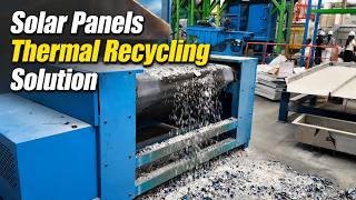 Solar Panel Thermal Recycling Line | Recover Silicon Wafers, Glass & Ribbons