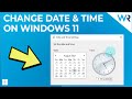 3 Simple procedures to change time on Windows 11