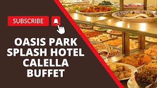 Hotel Oasis Park Splash buffet breakfast