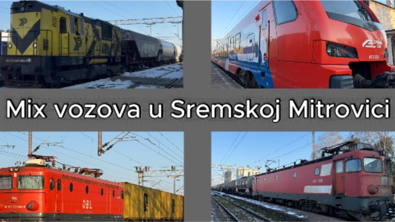 Mix vozova u Sremskoj Mitrovici