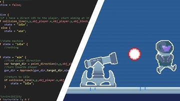 Programming a turret for my Indie Game! (Devlog #6)